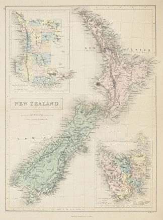 New Zealand. Tasmania