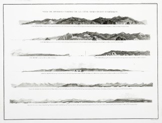 Vues de Diverses Parties de la Cote Nord… North America