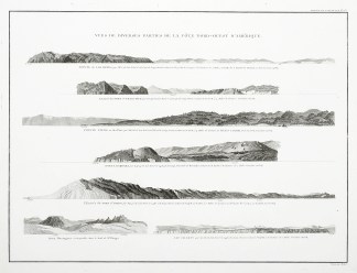 Vues de Diverses Parties de la Cote Nord… North America