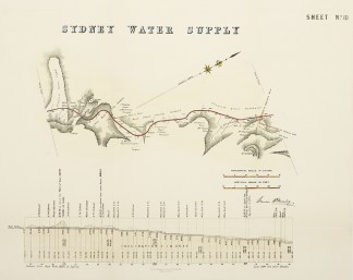 Sydney Water Supply Sheet No.10 Sydney Water supply 1869