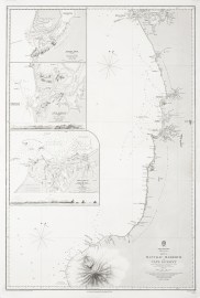 [NEW ZEALAND] Manukau Harbour to Cape Egmont Surveyed by Comr. B. Drury and the Officers of H.M.S. Pandora. ...