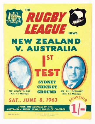 Rugby League New Zealand V. Australia 1s… SPORTS