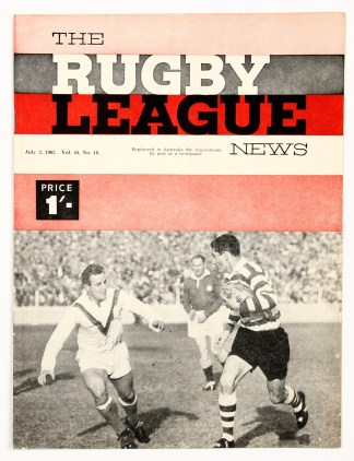 The Rugby League News July 2, 1963 Vol. … SPORTS