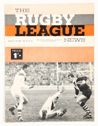 The Rugby League News August 17, 18, 196… SPORTS