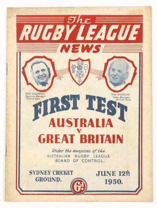 The Rugby League News First Test Austral… SPORTS