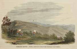 Paterangi Redoubt-From a Sketch by the Victorian Volunteers.)