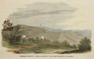 Paterangi Redoubt-From a Sketch by the V… NEW ZEALAND