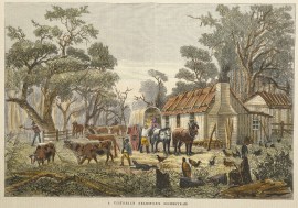 A Victorian Selector’s Homestead. General - Australiana