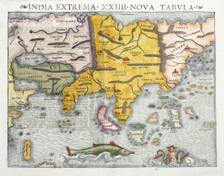 India Extrema XXIIII Nova Tabula MAPS & GLOBES