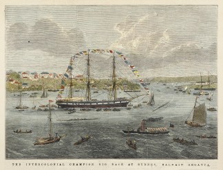 The Intercolonial Champion Gig Race at S… Sydney