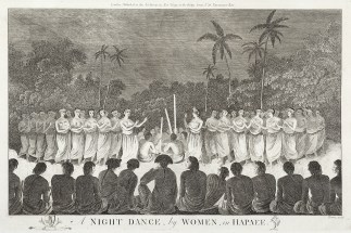 A Night Dance, by Women, in Hapaee. Captain Cook
