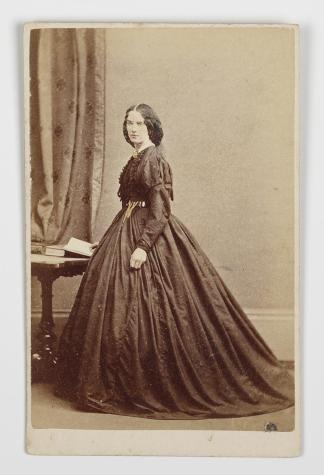 [Woman in black dress, Sydney] Australian photographs