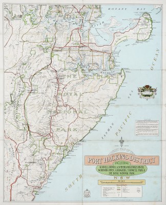 Tourist map of the Port Hacking district… New South Wales