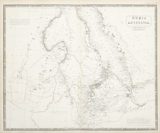 Nubia and Abyssinia. Africa Countries