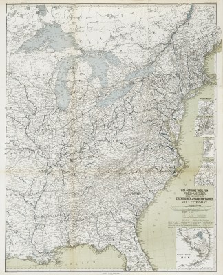 Der Ostliche Theil von Nord-Amerika zur … MAPS & GLOBES