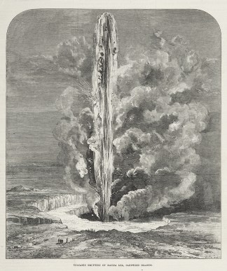 Volcanic Eruption of Mauna Loa, Sandwich… Hawaiian Islands (Sandwich Islands)