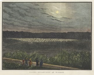 Easter Encampment at Windsor. Acquisitions Maps & Prints