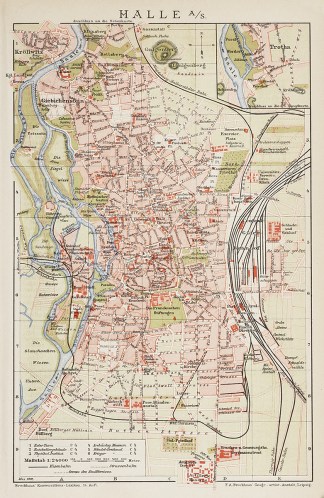 Halle A/S. Town Plans