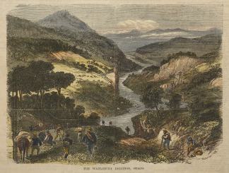 The Waitahuna Diggings Otago. NEW ZEALAND The Waitahuna Diggings Otago. NEW ZEALAND