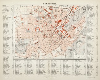 Stutgart. Town Plans