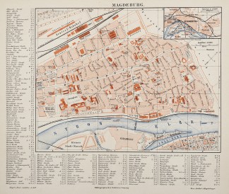 Magdeburg. Town Plans