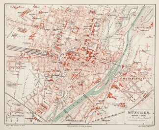 Munchen. Town Plans