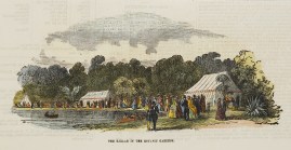 The Bazaar in the Botanic Gardens.