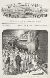 Reception of Edward Trickett, Champion Sculler on … NSW - Sydney