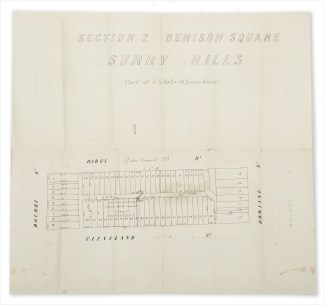 Section 2 Denison Square Surry Hills Par… MAPS & GLOBES