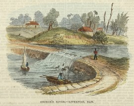 George’s River. -Liverpool Dam. NSW - Sydney