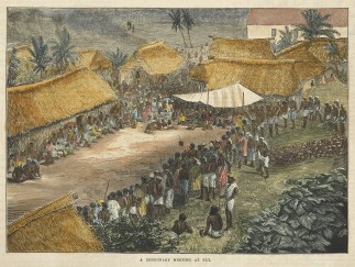 A Missionary Meeting at Fiji. PACIFIC