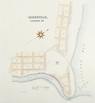 Townsville, Cleveland Bay. Town Plans
