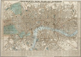 Cruchley's New Plan of London Shewing all the New and Intended Improvements to the Present Time.