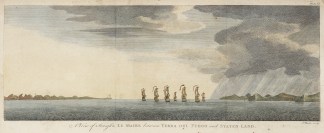 A View of the Streights Le Maire between… South America