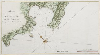 A Plan of the Harbour of Chequetan or Se… Caribbean & Central America
