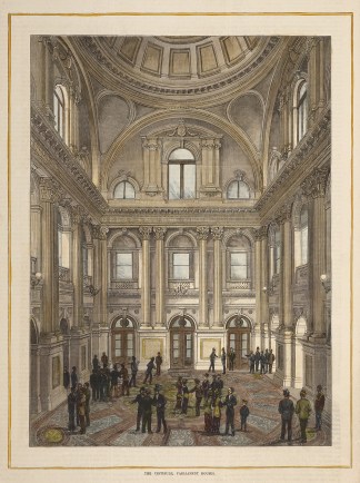 The Vestibule, Parliament Houses. Melbourne