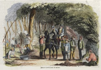 Selling Newspapers on Bendigo. sic Regional