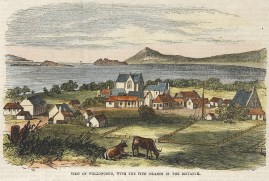 View of Wollongong, with the Five Islands in the Distance.