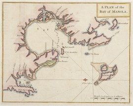 A Plan of the Bay of Manila. MAPS & GLOBES A Plan of the Bay of Manila.