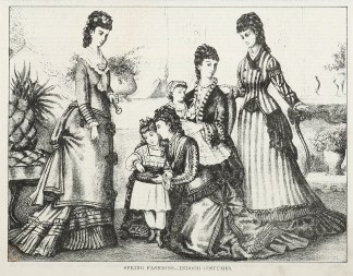 Spring Fashions-Indoor Costumes. FASHION