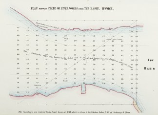Ipswich / Plan Shewing State of River Wo… Town Plans