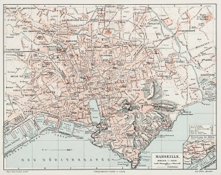 Marseille. Town Plans