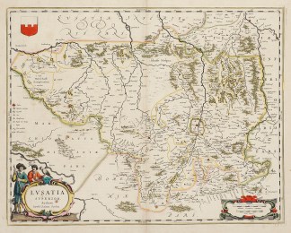 Lusatia Superior Authore Barthol. Sculte… Germany