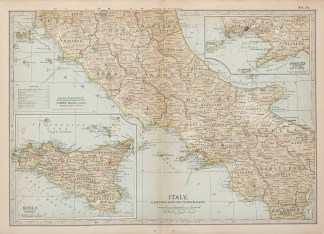 Italy, Central and Southern Part. Italy