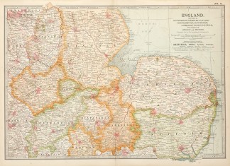 England Section III. Nottingham, Leicest… Town Plans