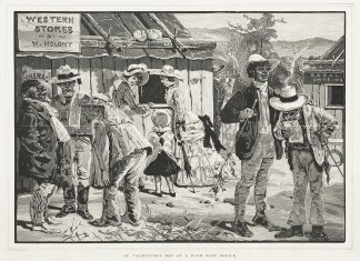 St. Valentine’s Day at a Bush post… Valentines