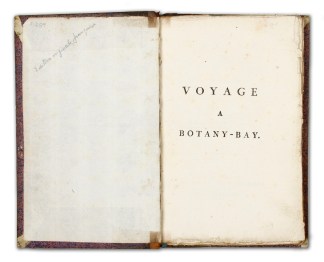 Voyage a Botany-Bay, avec une descriptio… RARE BOOKS Voyage a Botany-Bay, avec une descriptio… RARE BOOKS