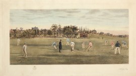 [Harrow school, cricket match - Household Brigade v. Harrow]