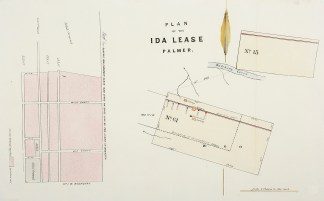 Plan of the Isa Lease Palmer. Queensland