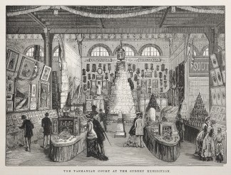 The Tasmanian Court at the Sydney Exhibi… Tasmania